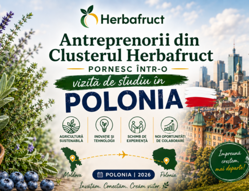 Antreprenorii din Clusterul Herbafruct efectuează o vizită de studiu în Polonia
